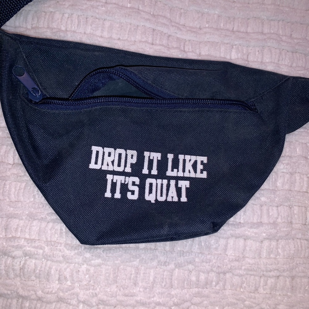 Phi Mu Sorority Navy Fanny Pack